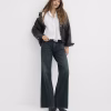 Dark Blue Wide Leg Jeans Zikcheltee Virelora High Waist Denim Pants Classic Straight Casual Trousers