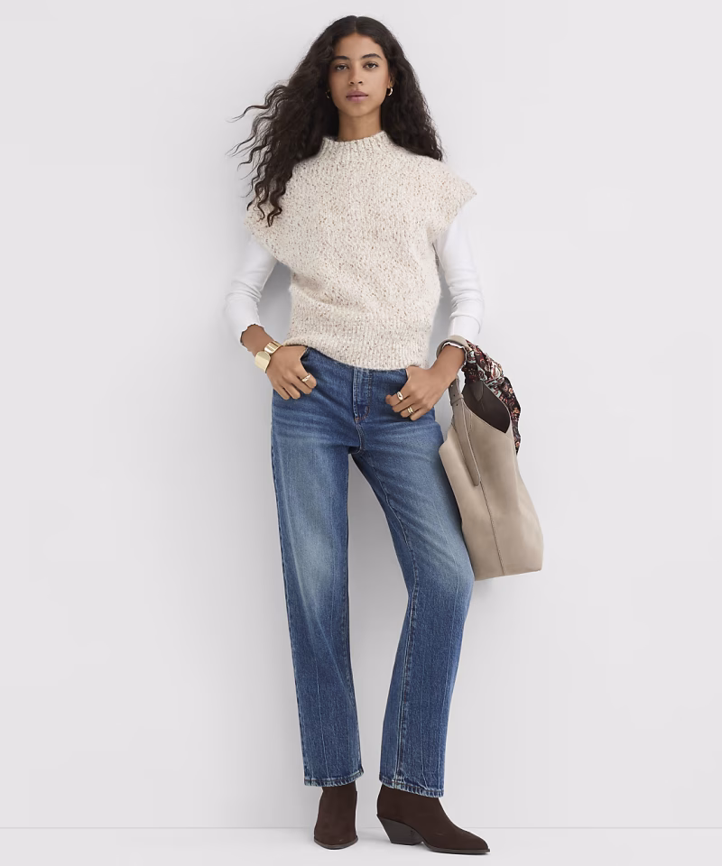 Home 21 | Zikcheltee Store Ivory Textured Knit Sweater Zikcheltee Norvexa Short Sleeve Mock Neck Ribbed Casual Pullover Top 2 | Zikcheltee Store