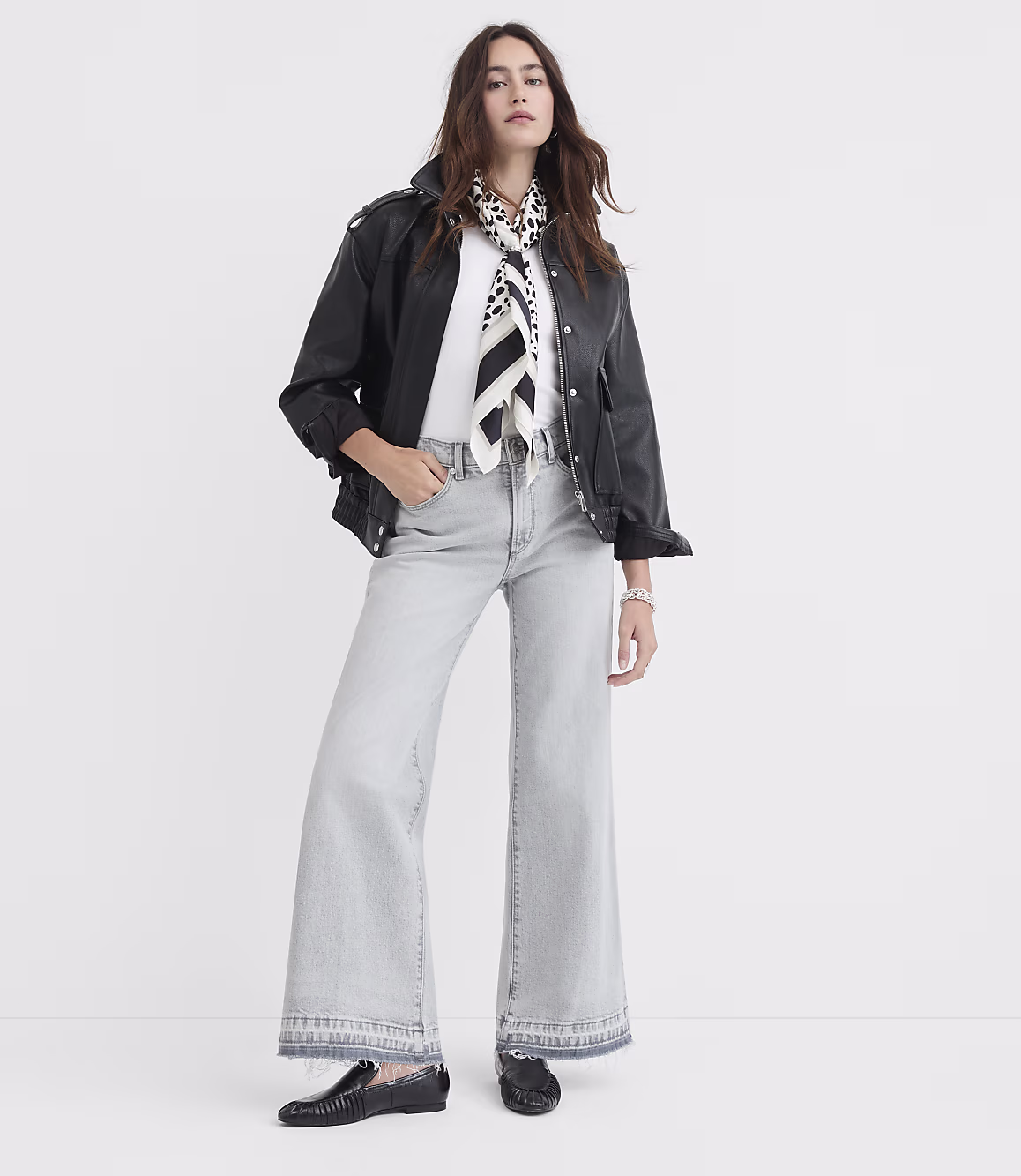 Dark Blue Wide Leg Jeans Zikcheltee Virelora High Waist Denim Pants Classic Straight Casual Trousers - Image 3